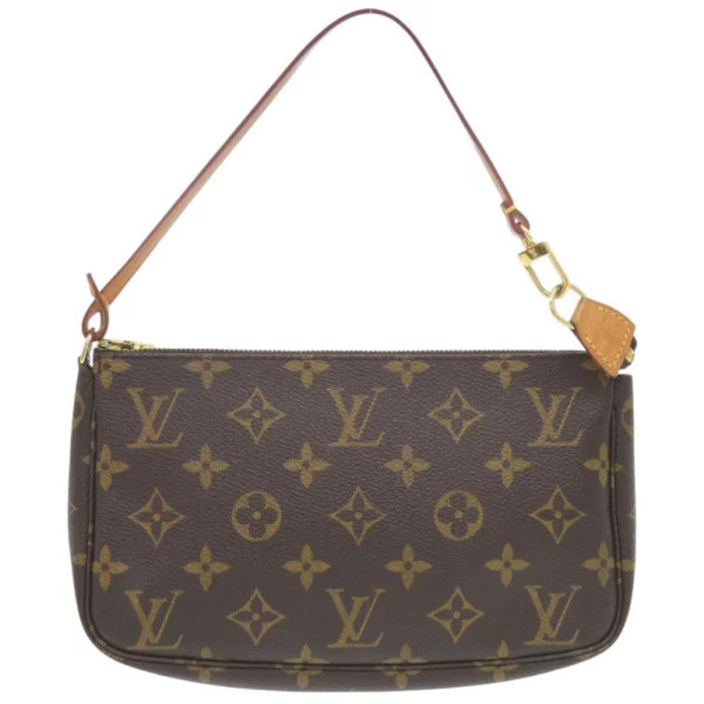 Louis Vuitton Pochette Accessoires Monogram Pouch Clutch LV